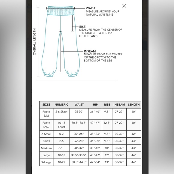 Boho Paisley Mandala Gypsy Chic Harem Pants NWT - Picture 7 of 7